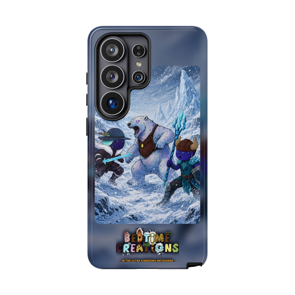 Bedtime Creations x Ultra Kingdoms Tough Phone Case — Frostmen Battle