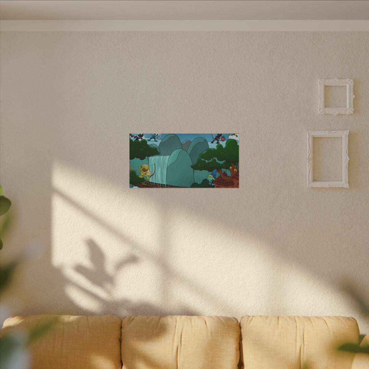Bedtime Creations Canvas Wall Art — Woodlanders Valley