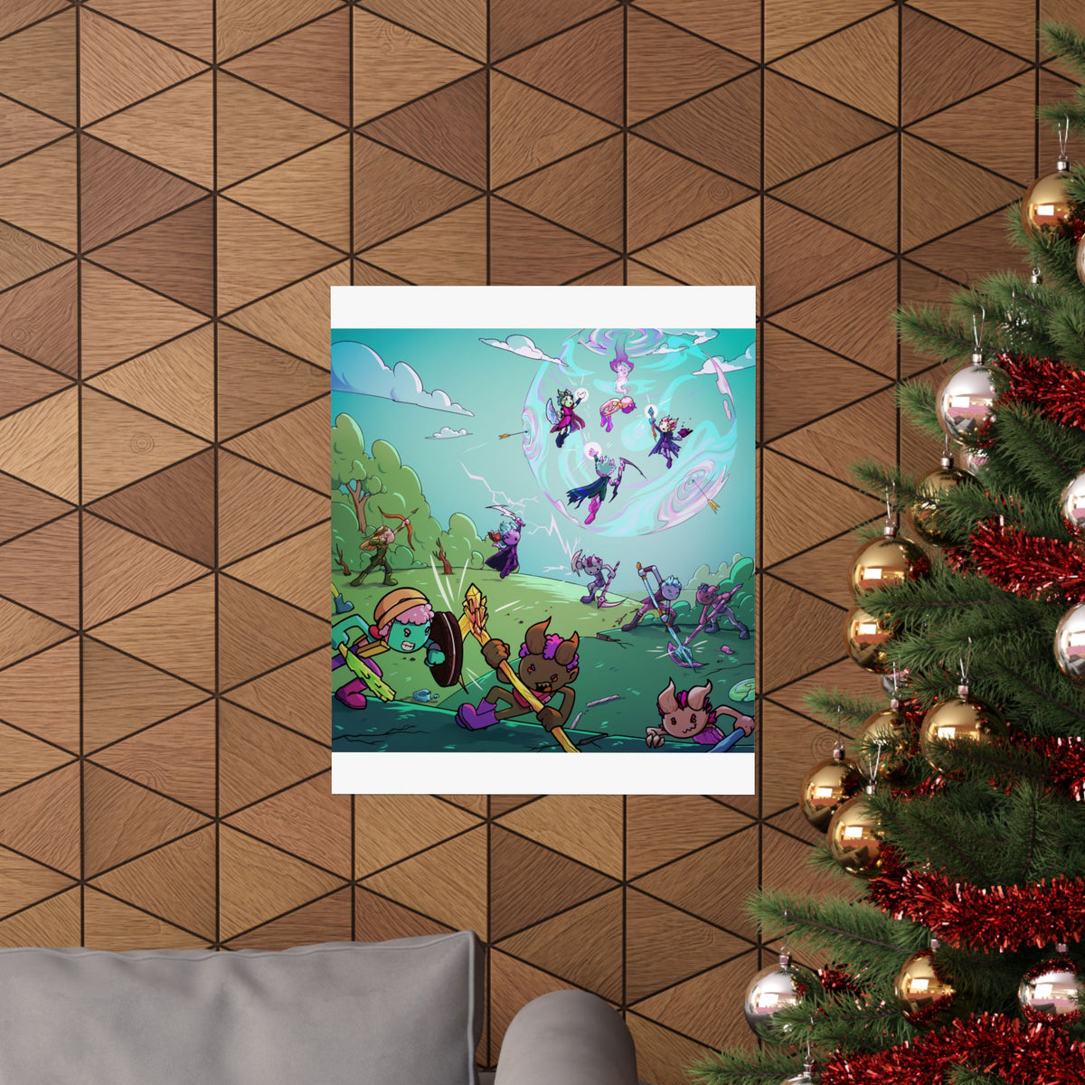 Bedtime Creations Kids Room Poster — Battle of the Dream Realm