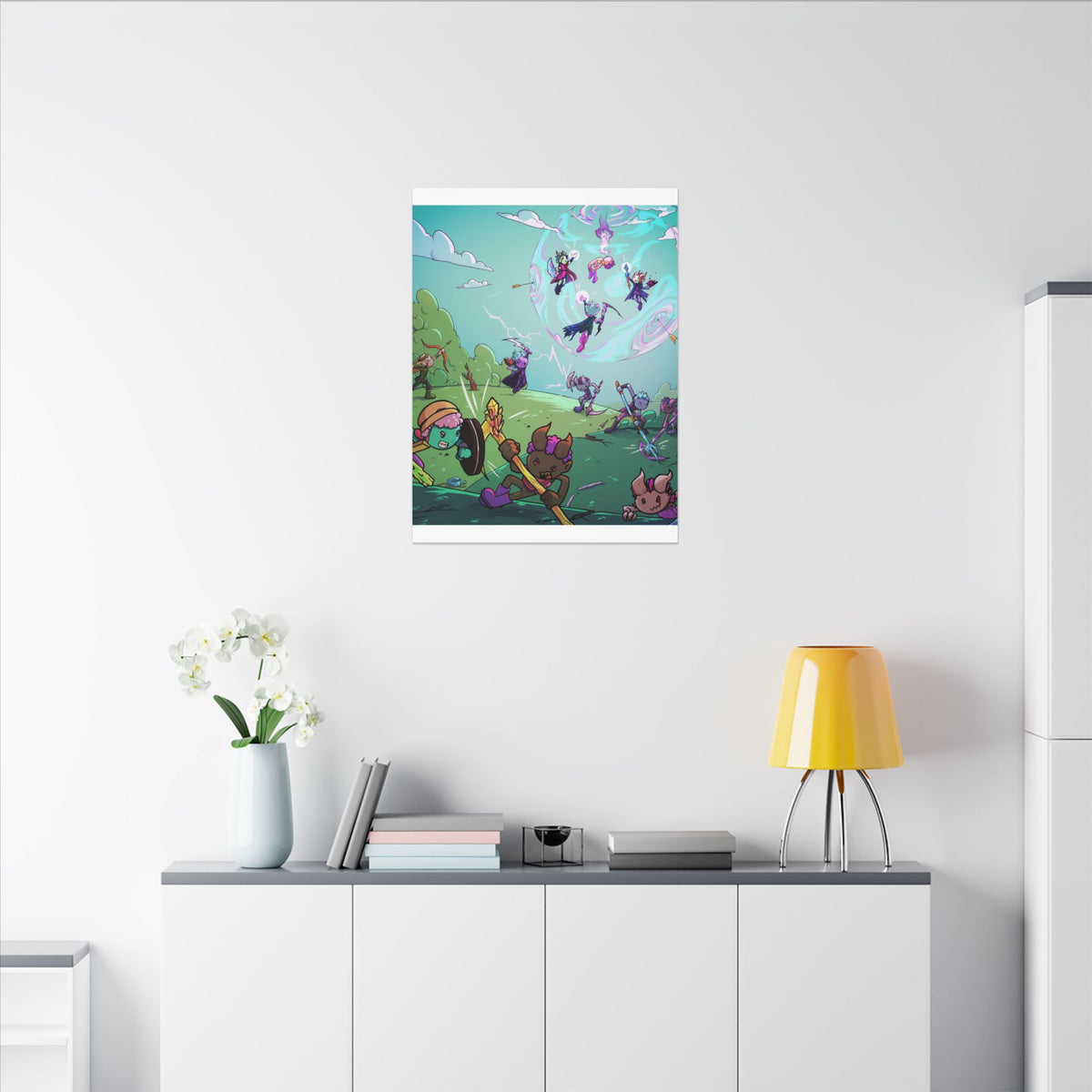 Bedtime Creations Canvas Wall Art — Battle of the Dream Realm