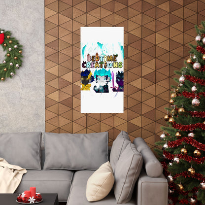 Bedtime Creations Poster — Chibi Fantasy Friends