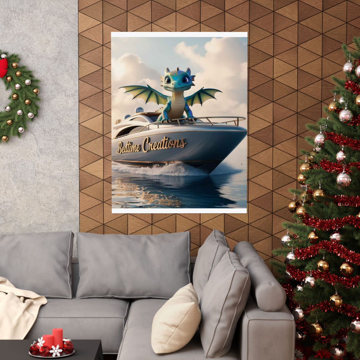Bedtime Creations Poster — Dragon's Dream Yacht