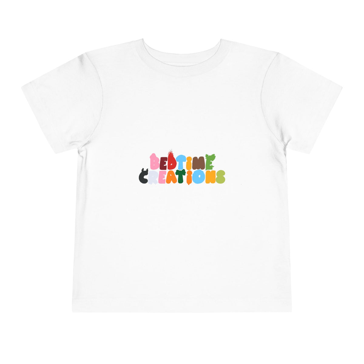 Bedtime Creations Toddler Tee — Rainbow Logo