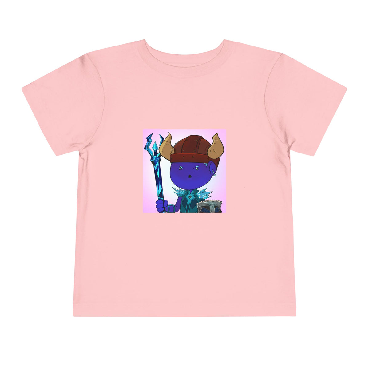 Bedtime Creations Toddler Tee — Frostman Trident Warrior