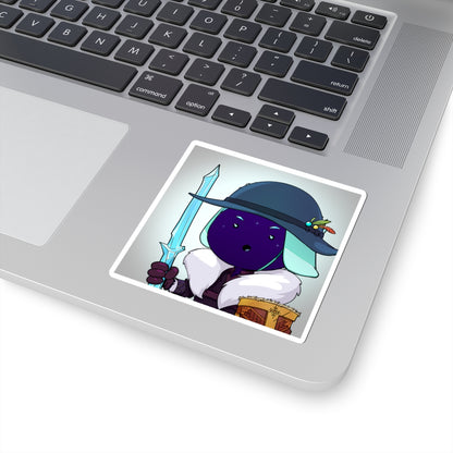 Bedtime Creations Kiss-Cut Sticker — Frostman Ice Swordsman