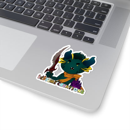 Bedtime Creations Demon 1 Kiss-Cut Sticker