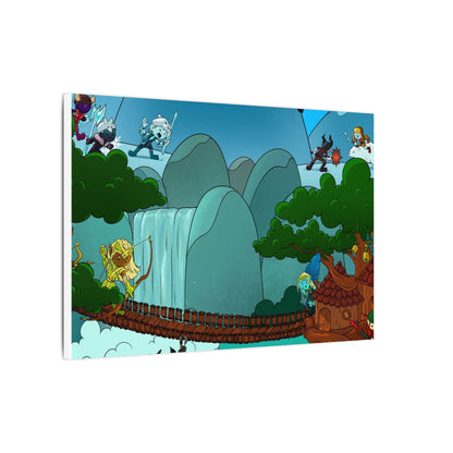 Bedtime Creations Canvas Wall Art — Woodlanders Valley