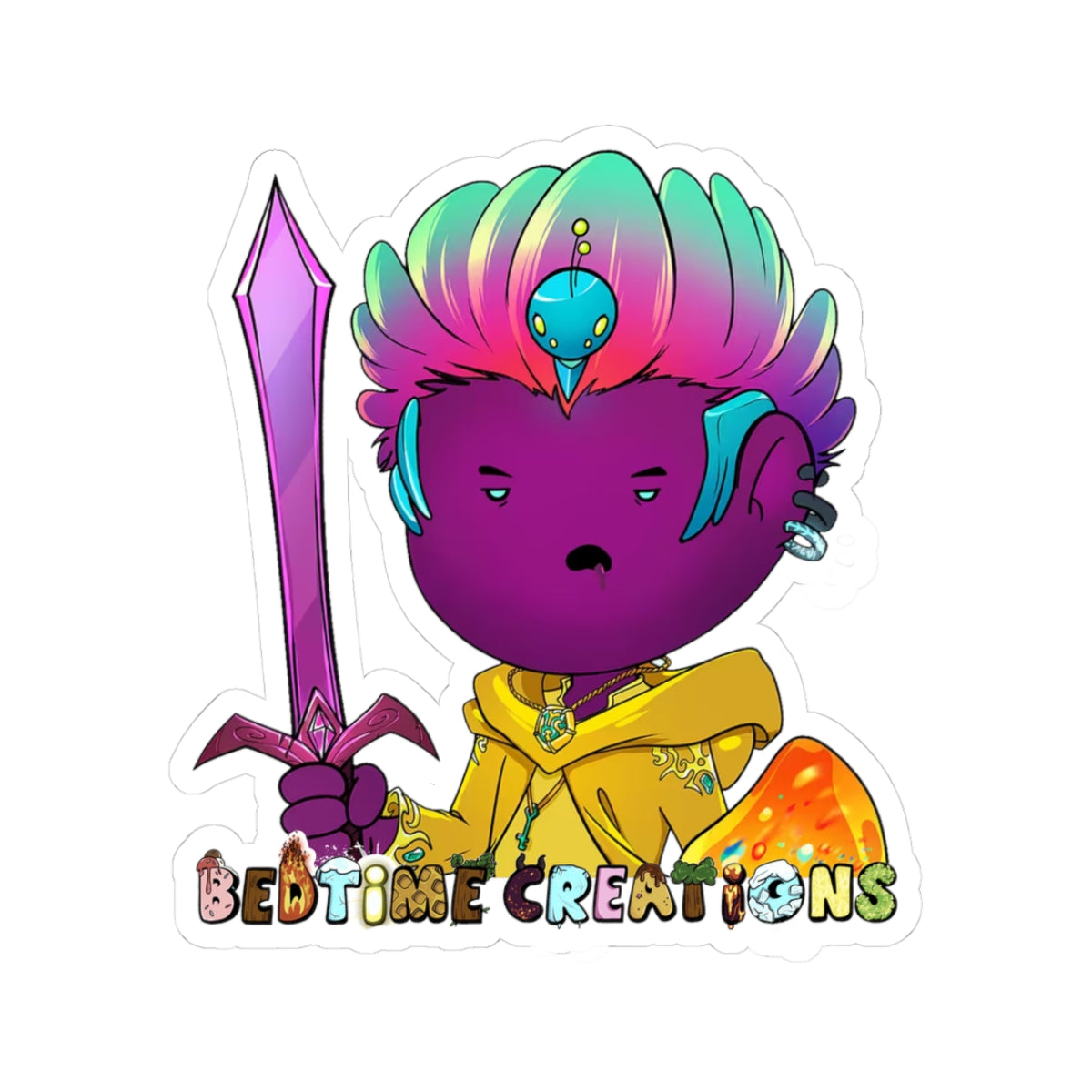 Bedtime Creations Mystic 1 Kiss-Cut Sticker