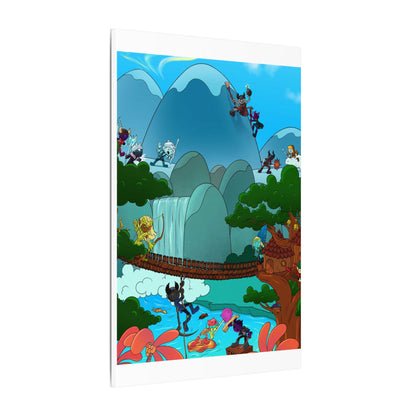 Bedtime Creations Canvas Wall Art — Woodlanders Valley