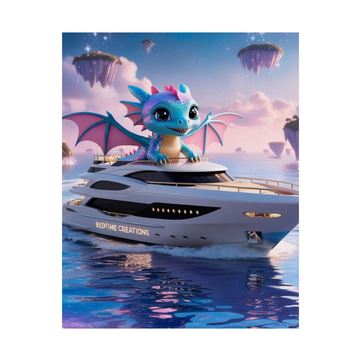 Bedtime Creations Poster — Dragon Voyage