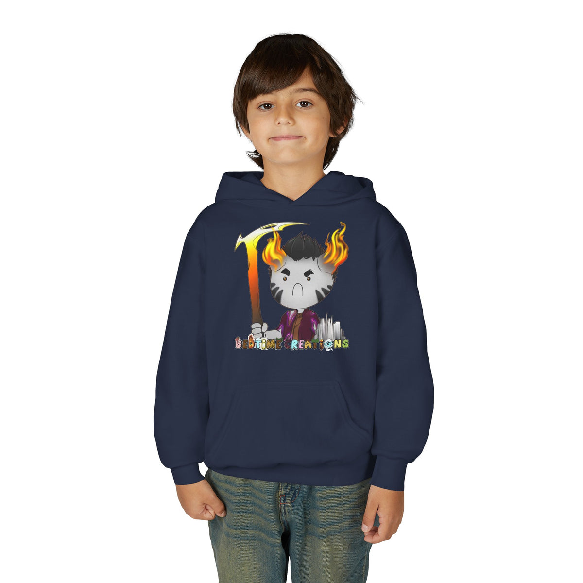 Bedtime Creations Youth Hoodie — Demon 2