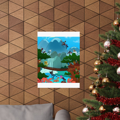Bedtime Creations Poster — Woodlanders Valley