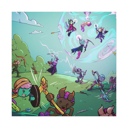 Bedtime Creations Canvas Wall Art — Battle of the Dream Realm