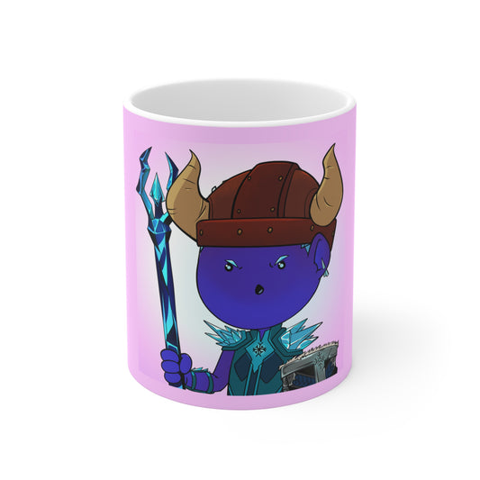 Bedtime Creations Mug — Frostman Trident Warrior