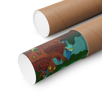 Bedtime Creations Poster — Woodlanders Valley