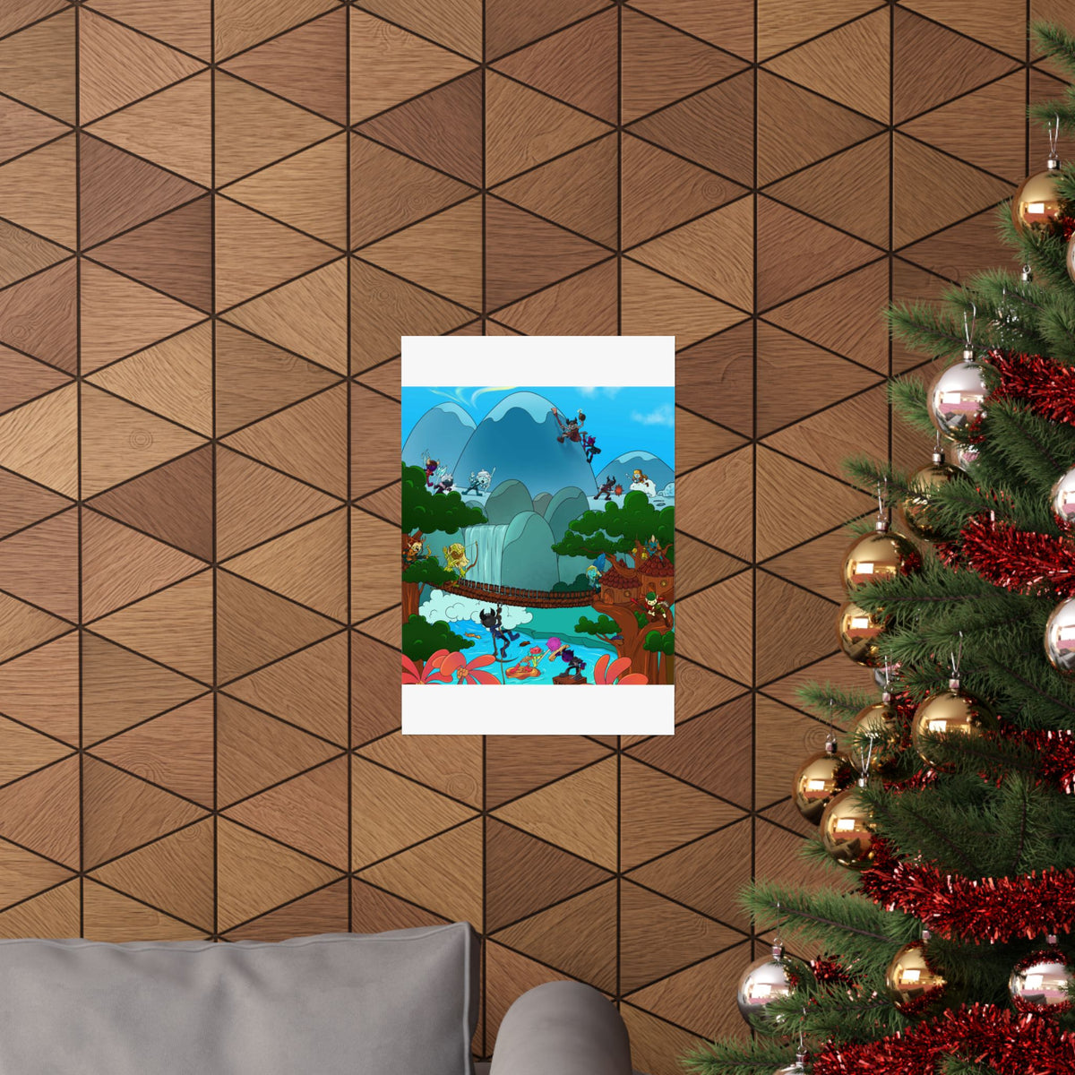 Bedtime Creations Poster — Woodlanders Valley