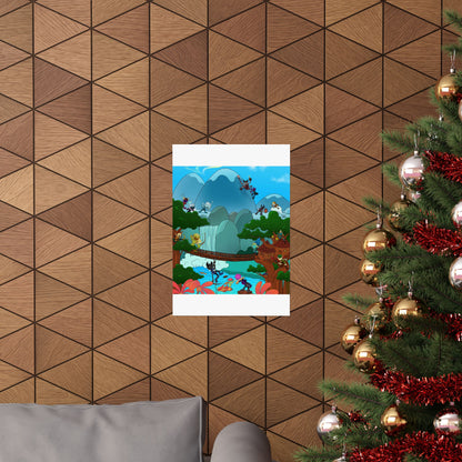 Bedtime Creations Poster — Woodlanders Valley