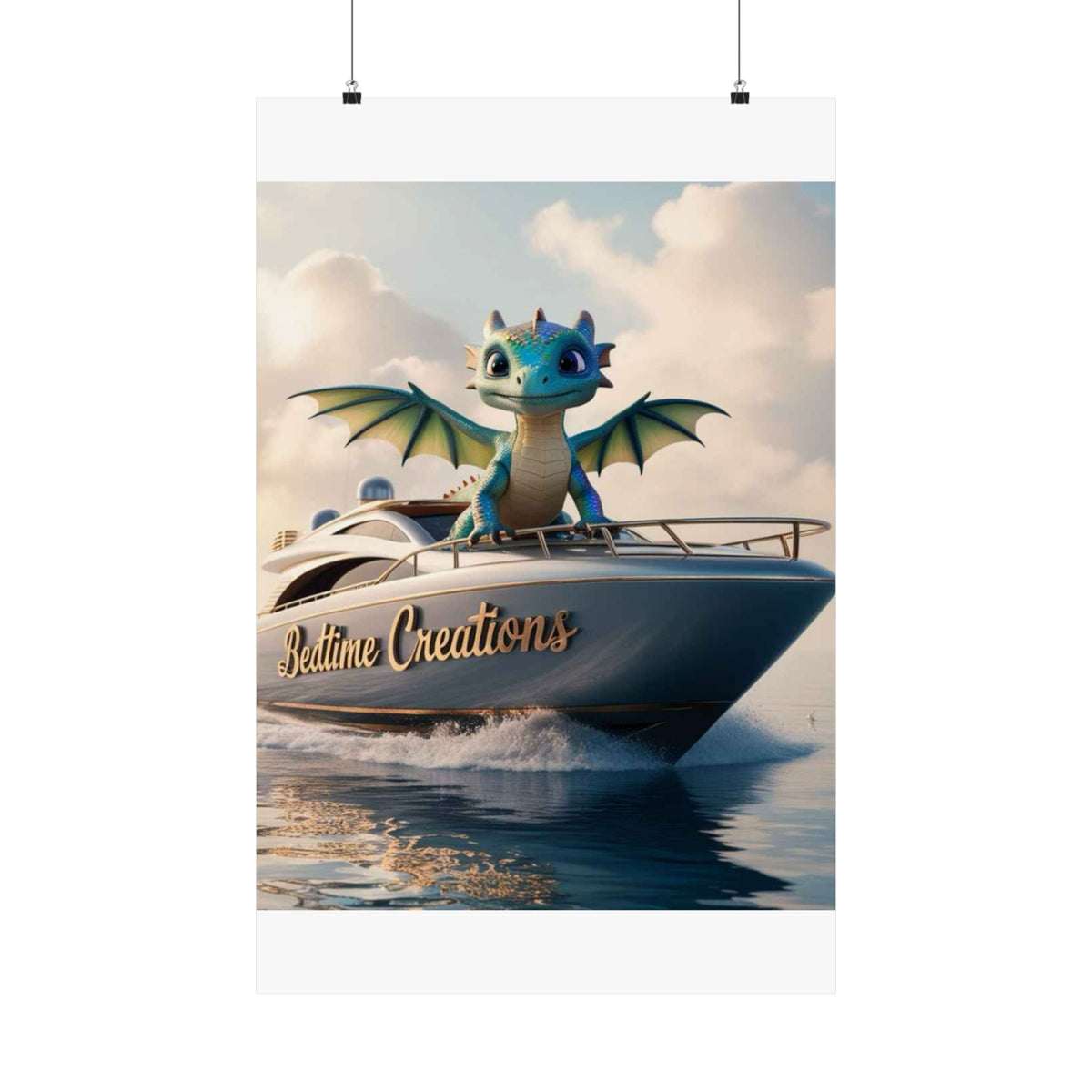 Bedtime Creations Poster — Dragon's Dream Yacht