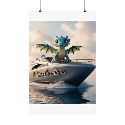 Bedtime Creations Poster — Dragon's Dream Yacht