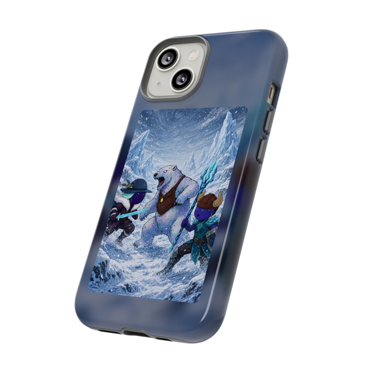 Bedtime Creations Tough Phone Case — Frostmen vs. Polar Bear