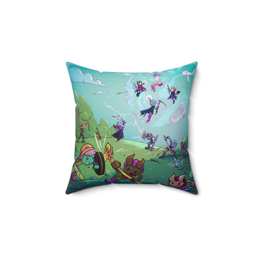 Bedtime Creations Throw Pillow — Battle of the Dream Realm