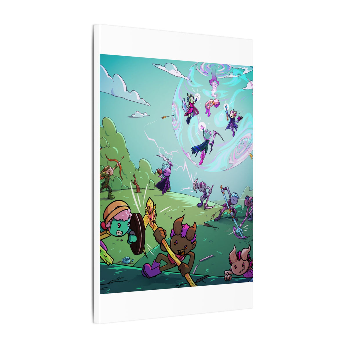 Bedtime Creations Canvas Wall Art — Battle of the Dream Realm