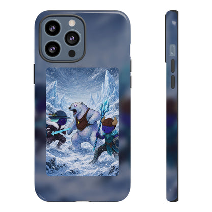 Bedtime Creations Tough Phone Case — Frostmen vs. Polar Bear