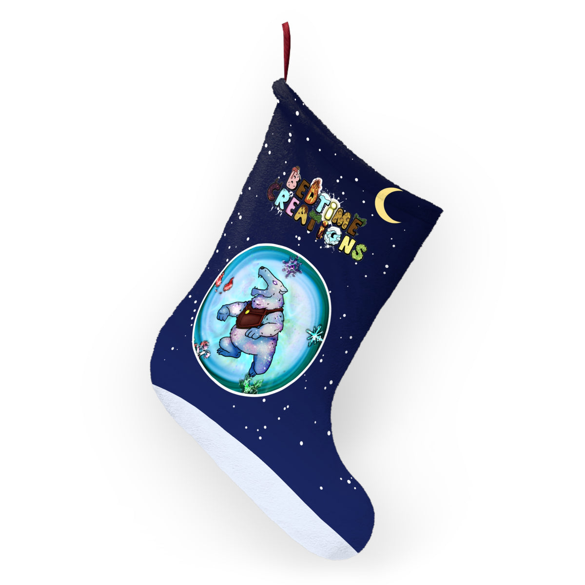 Bedtime Creations x Ultra Kingdoms Christmas Stocking — Crystal Polar Bear