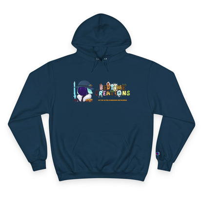 Bedtime Creations x Ultra Kingdoms Hoodie — Frostman Ice Swordsman — Champion Hoodie