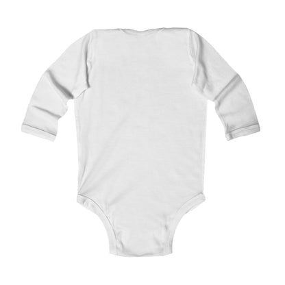 Bedtime Creations Infant Long Sleeve Bodysuit — Crystal Polar Bear