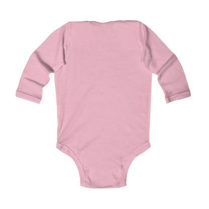 Bedtime Creations Infant Long Sleeve Bodysuit — Crystal Polar Bear