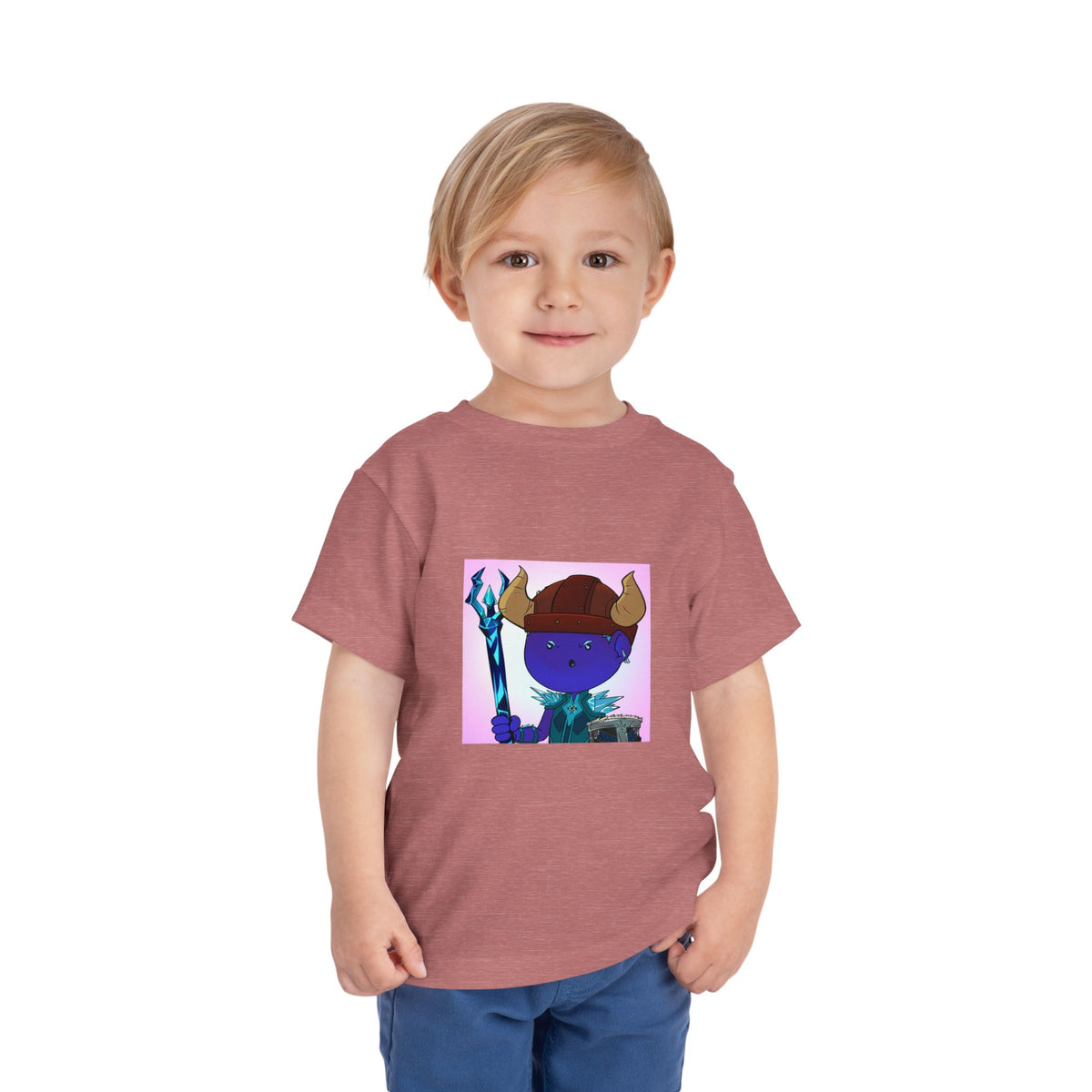 Bedtime Creations Toddler Tee — Frostman Trident Warrior