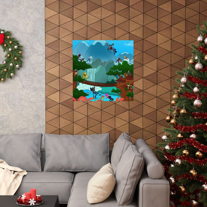 Bedtime Creations Poster — Woodlanders Valley