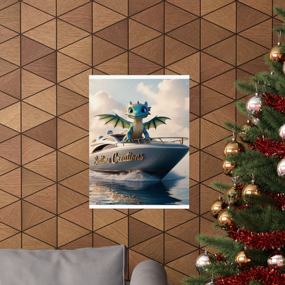 Bedtime Creations Poster — Dragon's Dream Yacht