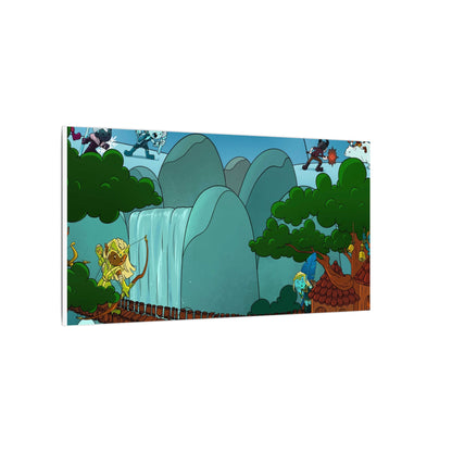 Bedtime Creations Canvas Wall Art — Woodlanders Valley