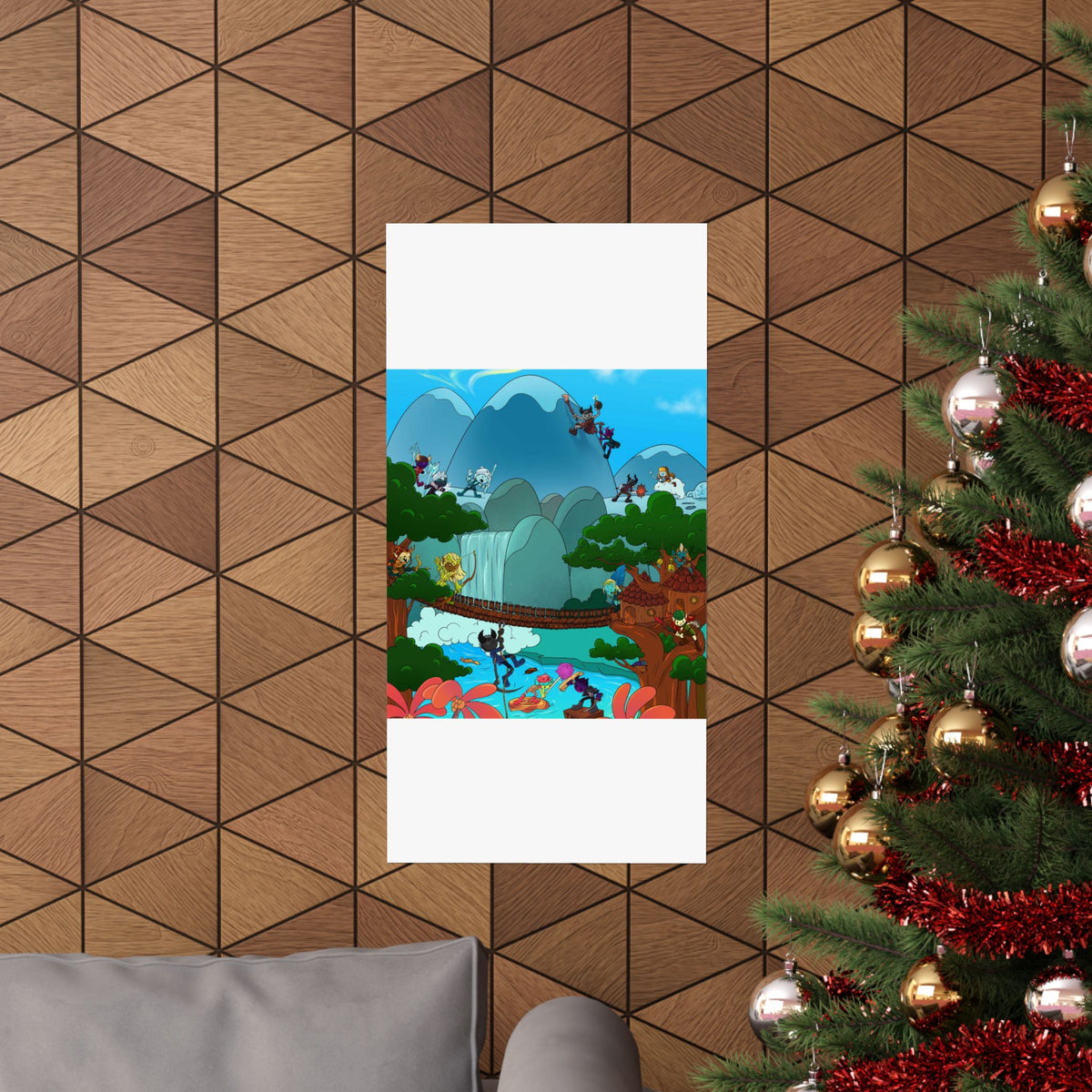 Bedtime Creations Poster — Woodlanders Valley