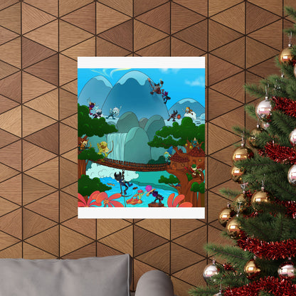 Bedtime Creations Poster — Woodlanders Valley