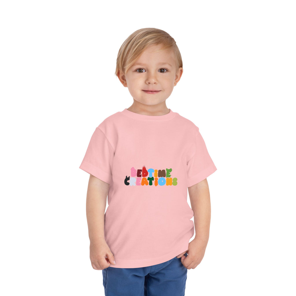 Bedtime Creations Toddler Tee — Rainbow Logo