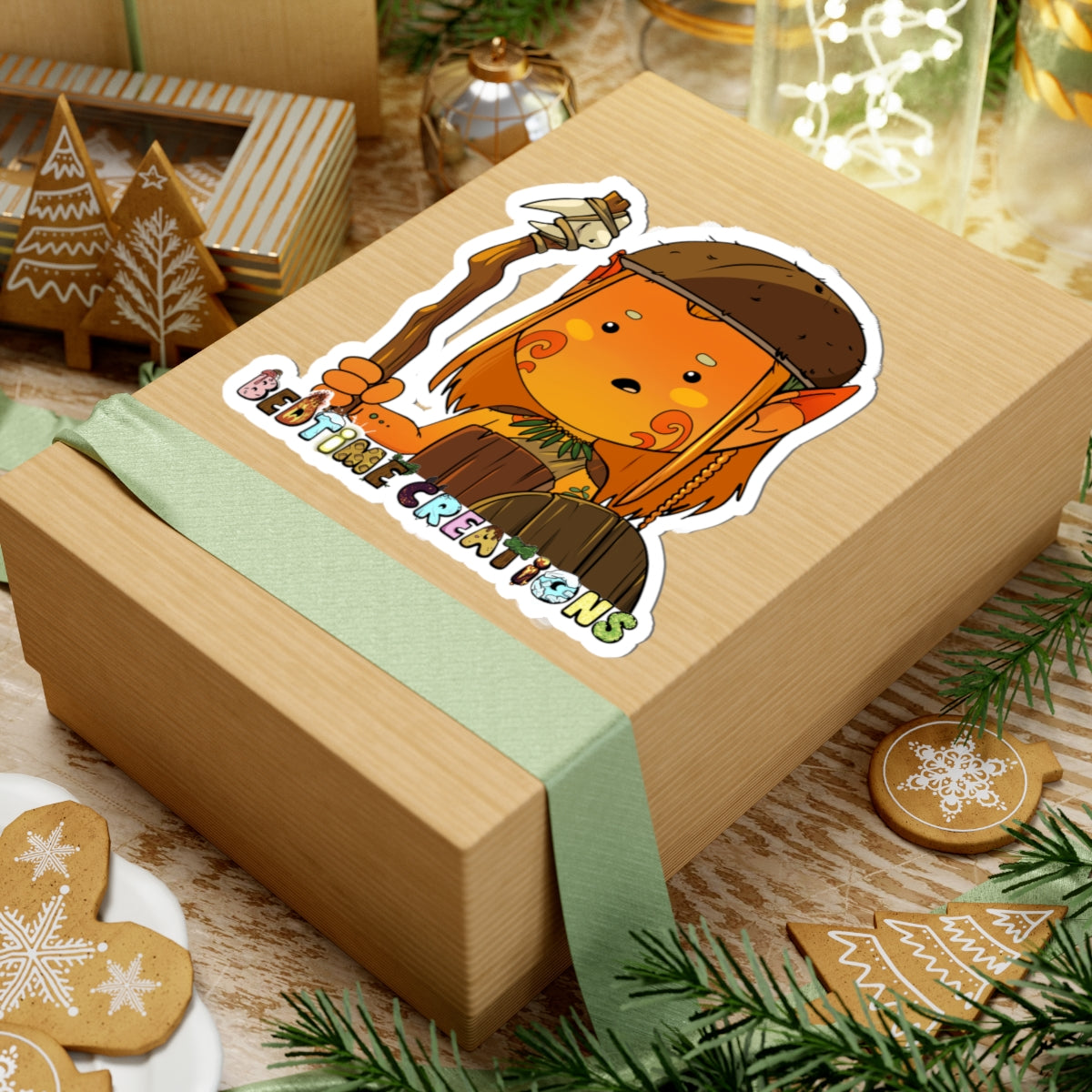 Bedtime Creations Woodlanders 2 Kiss-Cut Sticker