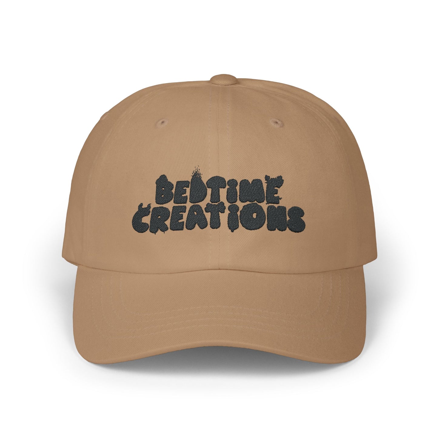 Bedtime Creations Black Logo Cap