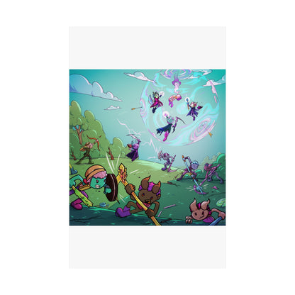 Bedtime Creations Kids Room Poster — Battle of the Dream Realm
