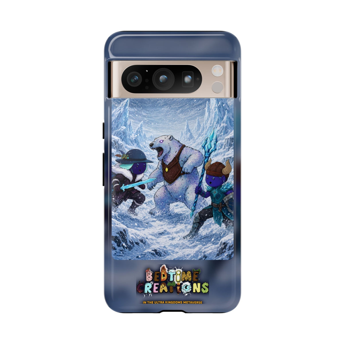 Bedtime Creations x Ultra Kingdoms Tough Phone Case — Frostmen Battle