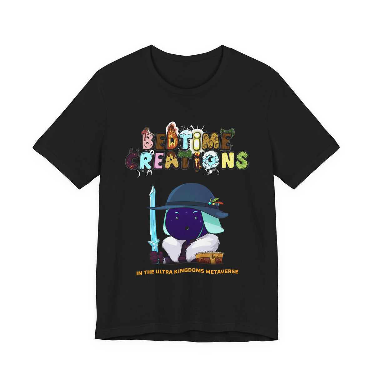 Bedtime Creations x Ultra Kingdoms Tee — Frostman Ice Swordsman