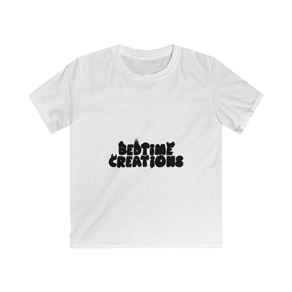Bedtime Creations Youth Softstyle Tee — Black Logo