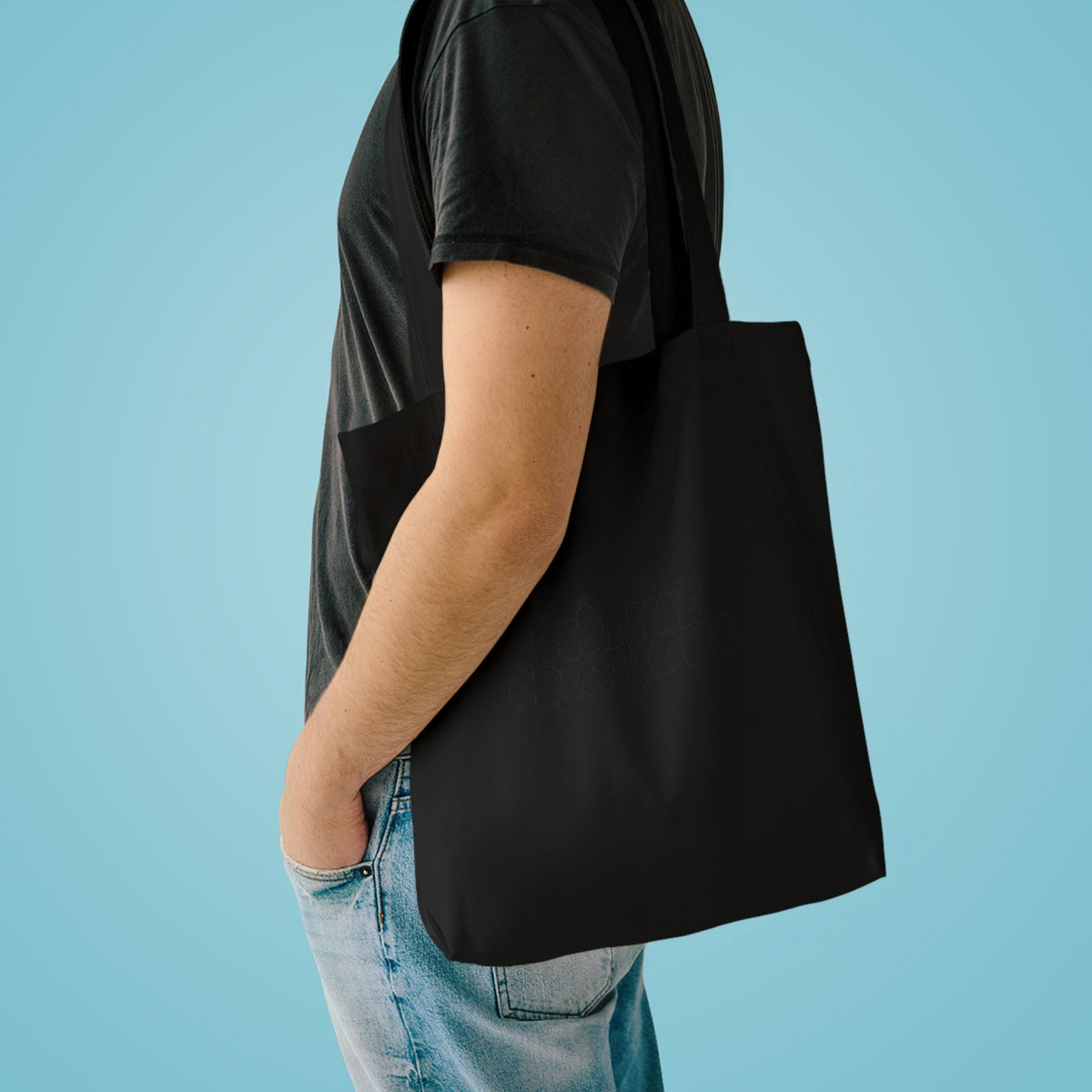 Bedtime Creations Tote Bag — Black Logo