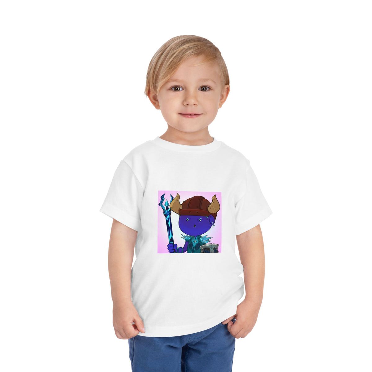 Bedtime Creations Toddler Tee — Frostman Trident Warrior