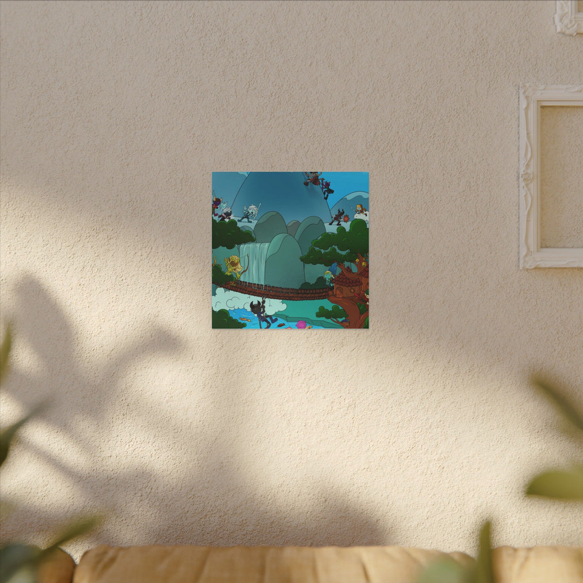 Bedtime Creations Canvas Wall Art — Woodlanders Valley