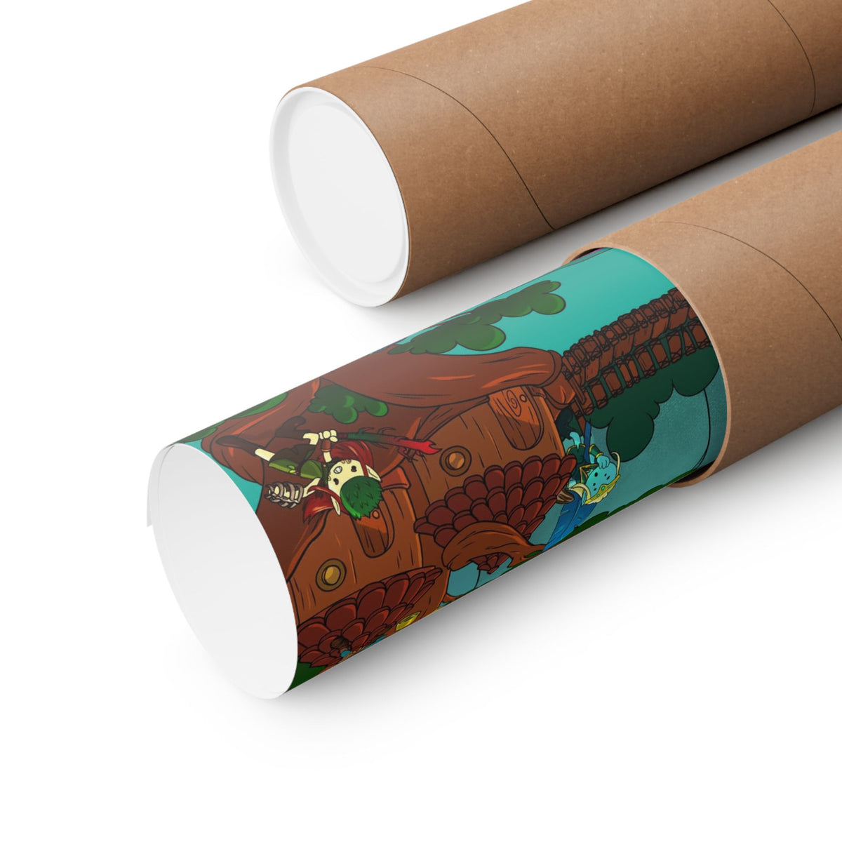 Bedtime Creations Poster — Woodlanders Valley