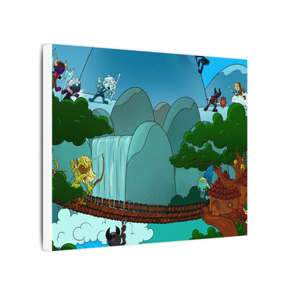 Bedtime Creations Canvas Wall Art — Woodlanders Valley
