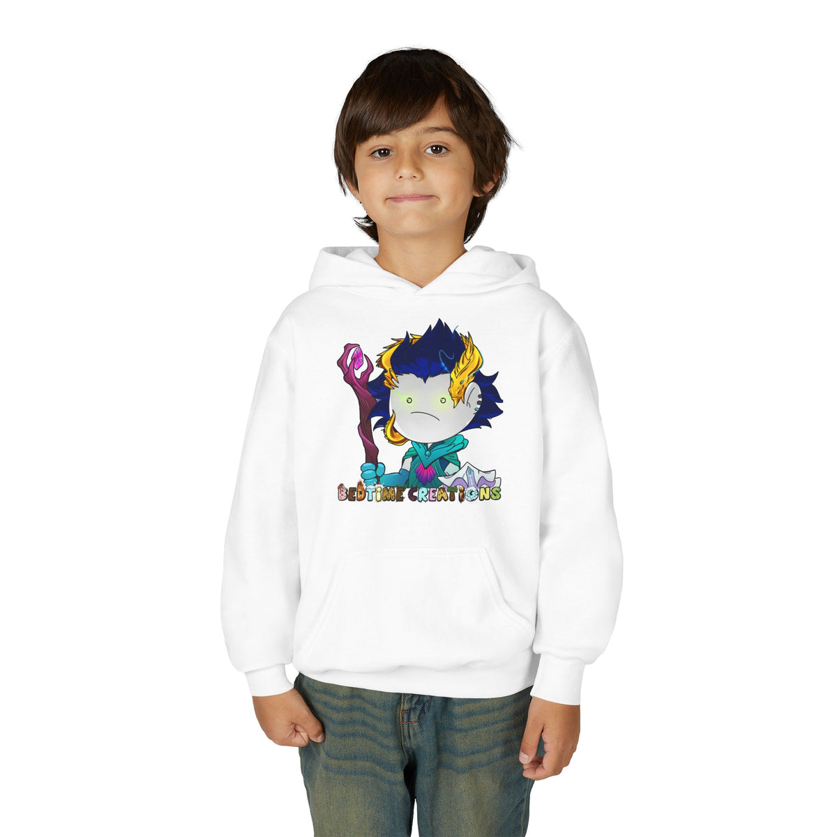 Bedtime Creations Youth Hoodie — Mystic 3
